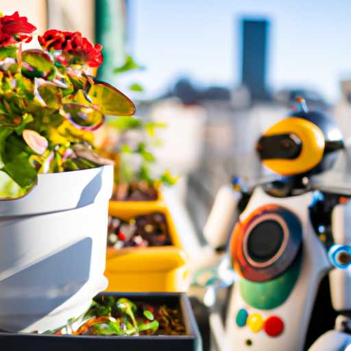 Revolutionizing Urban Gardening with AI Robots